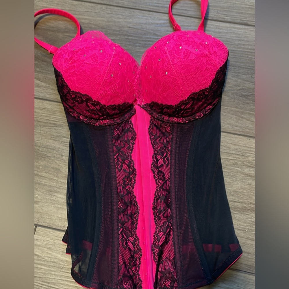 LaSenza pink corset